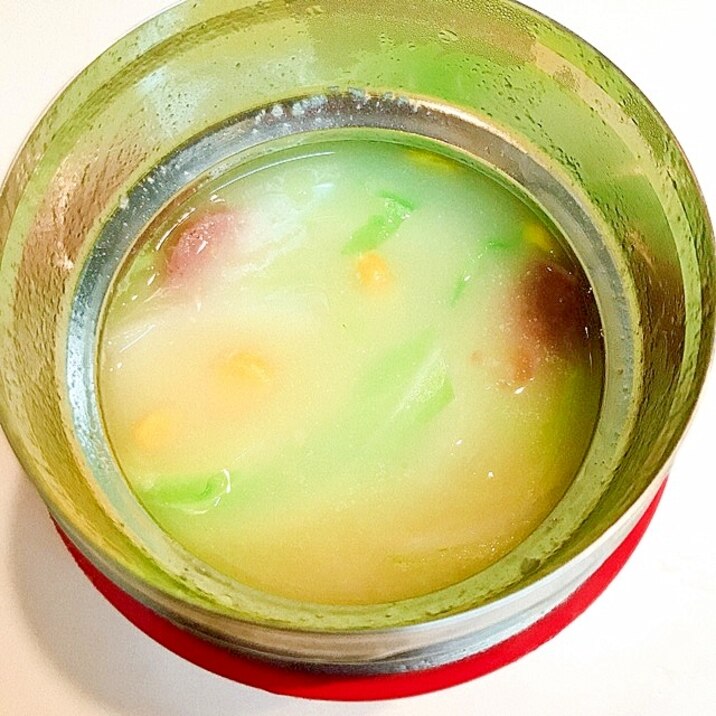 粒コーンとウインナーの ランチジャースープ レシピ 作り方 By Hana Swaeken 楽天レシピ 粒コーンとウインナーの ランチジャースープ レシピ 作り方 By Hana Swaeken 楽天レシピ